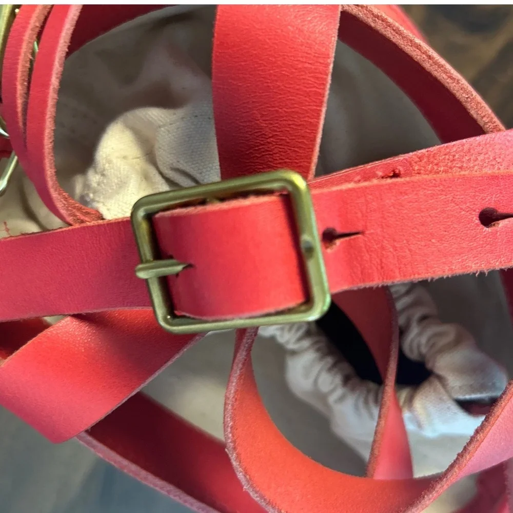 Madewell Leather Bucket Bag Drawstring Crossbody Purse Streetwear Contemporary